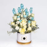 Baby Boy Flower Box