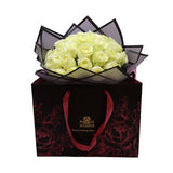 30 White Roses Bouquet