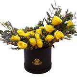 Box of Yellow Flowers