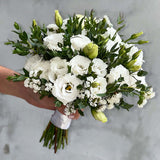 Lisianthus Bridal Bouquet