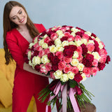 Rose Bouquet Delivery, Fresh Red Rose Bouquets, 100 Roses Delivery