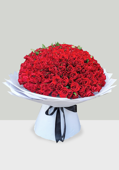 201 Red Roses Bouquet