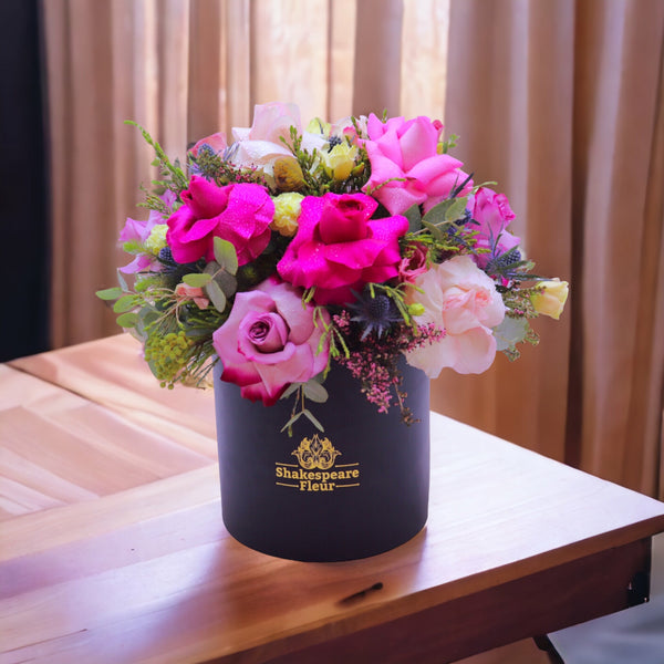 Signture Pink And White