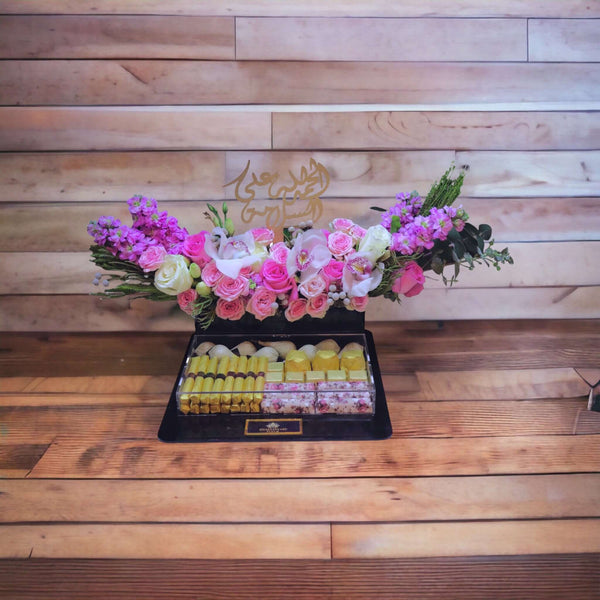 الزهور والشوكولاتة GWS 