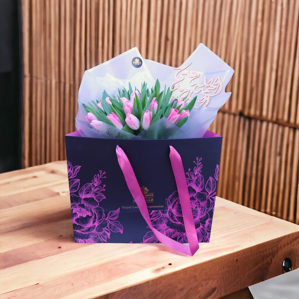 TULIP BOUQUET GET WELL SOON