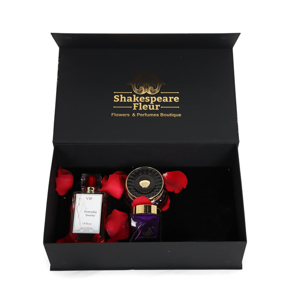 Flower and Perfume Gift Box