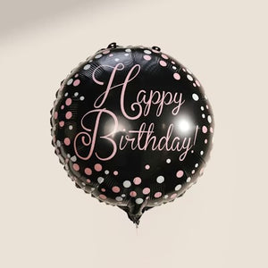 Black - Happy Birthday