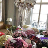 600 Mixed Flowers and Balloon Arrangement