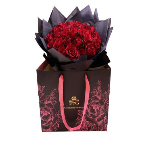 Adoring Love 40 Red Roses Bouquet