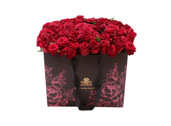 Valentine's Day Flower Bag