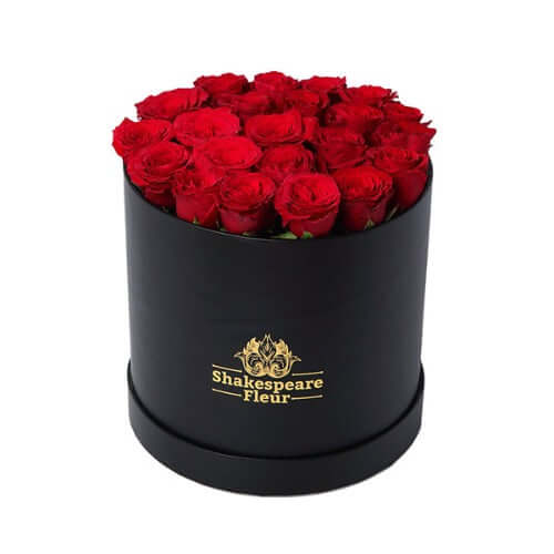 Box of Red Roses30