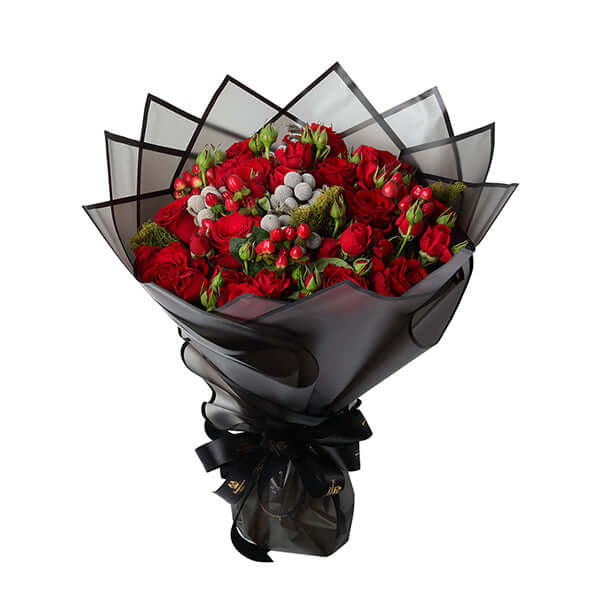 Exquisite Red Roses Bouquet