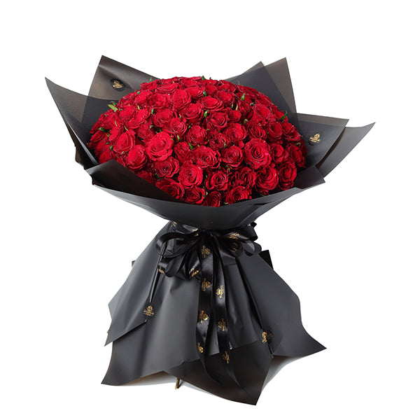 100 Red Roses Signature Bouquet
