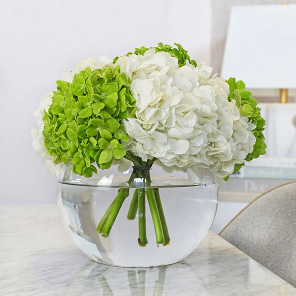 Simply Lush Hydrangea Centerpiece